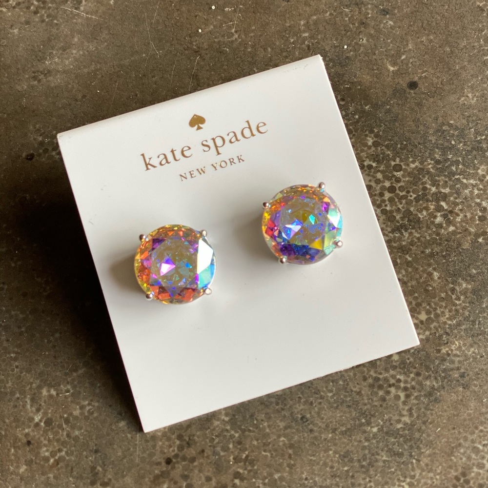 NWT Kate Spade Large Gumdrop Stud Post Earrings